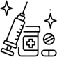 Medical research category icon