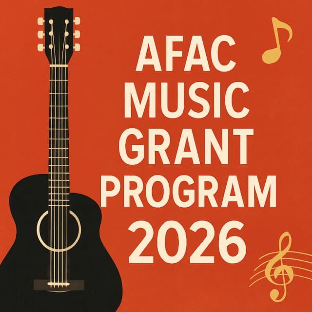 AFAC Music Grant Program 2026