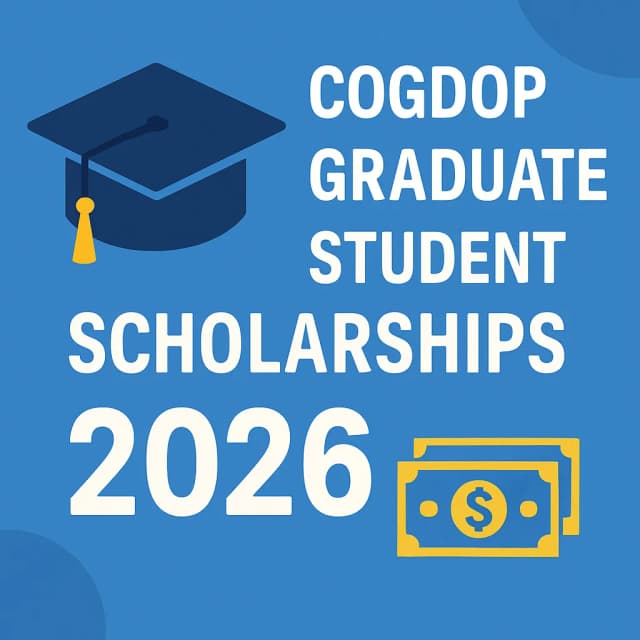 COGDOP Graduate Student Scholarships 2026