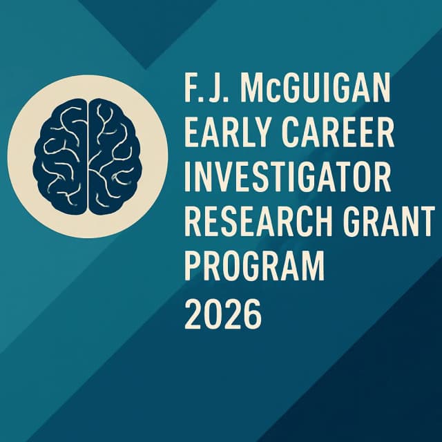 F.J. McGuigan Early Career Investigator Research Grant Program 2026