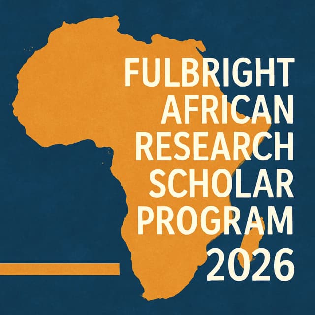 Fulbright African Research Scholar Program 2026