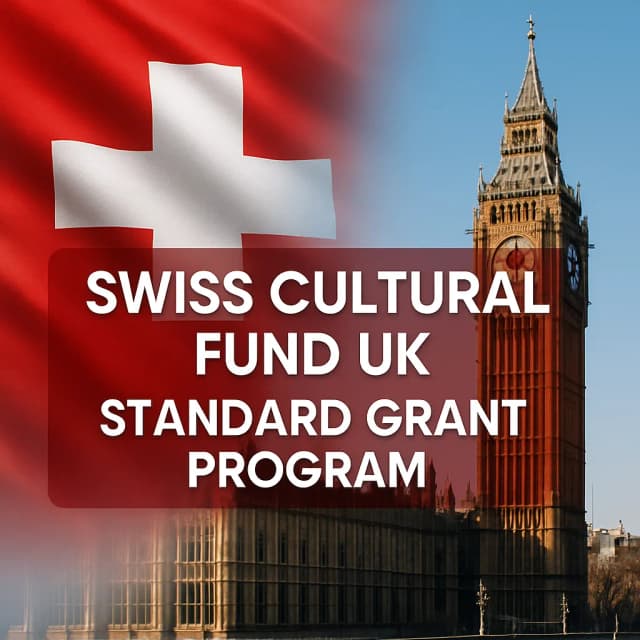 Swiss Cultural Fund UK - Standard Grant Program